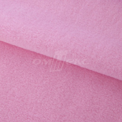 Флис окрашенный 15-2215, 250 гр/м2, шир.150 см, цвет светло-розовый - купить в Новосибирске. Цена 580.31 руб.
