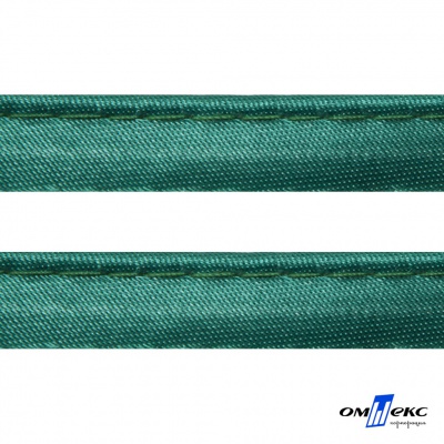 Кант атласный 140, шир. 12 мм (в упак. 65,8 м), цвет т.зелёный - купить в Новосибирске. Цена: 237.16 руб.