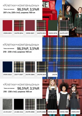 Ткань костюмная 21010 2023, 225 гр/м2, шир.150см, цвет красный - купить в Новосибирске. Цена 390.73 руб.
