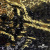 Трикотажное полотно, Сетка с пайетками, шир.130 см, #315, цв.-чёрный/золото - купить в Новосибирске. Цена 693.39 руб.