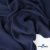 Ткань плательная Муар, 100% полиэстер,165 (+/-5) гр/м2, шир. 150 см, цв. Т.синий - купить в Новосибирске. Цена 215.65 руб.