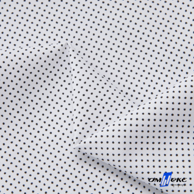 Ткань сорочечная Этна, 120 г/м2, 58% пэ,42% хл, (арт.112) принтованная, шир.150 см, горох - купить в Новосибирске. Цена 356.25 руб.