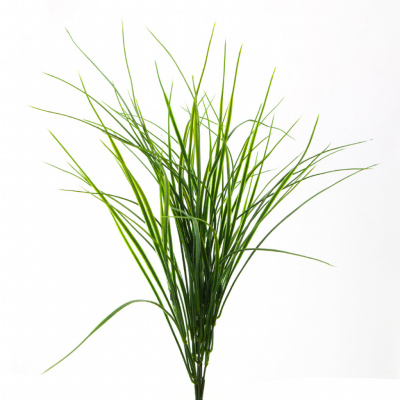 Трава искусственная -3, шт (осока 50 см/8 см  5 листов)				 - купить в Новосибирске. Цена: 124.17 руб.
