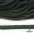 Шнур плетеный d-6 мм, 70% хлопок 30% полиэстер, уп.90+/-1 м, цв.1083-тём.зелёный - купить в Новосибирске. Цена: 588 руб.