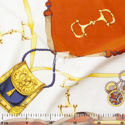 Плательная ткань "Софи" 15.1, 75 гр/м2, шир.150 см, принт этнический - купить в Новосибирске. Цена 241.49 руб.
