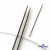 Спицы для вязания металлические d-2.5 мм круговые на тросике 53 см - купить в Новосибирске. Цена: 53.90 руб.