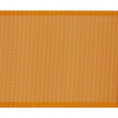 Лента капроновая "Гофре", шир. 110 мм/уп. 50 м, цвет оранжевый - купить в Новосибирске. Цена: 26.93 руб.