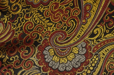 Ткань костюмная жаккард, 135 гр/м2, шир.150см, цвет бордо№6 - купить в Новосибирске. Цена 441.95 руб.