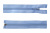 Спиральная молния Т5 351, 40 см, автомат, цвет св.голубой - купить в Новосибирске. Цена: 13.03 руб.