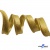 Кант атласный 136, шир. 12 мм (в упак. 65,8 м), цвет золото - купить в Новосибирске. Цена: 433.08 руб.