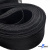 Регилиновая лента мягкая, пластик, шир.40мм, (уп.22+/-0,5м), цв.- черный - купить в Новосибирске. Цена: 294 руб.