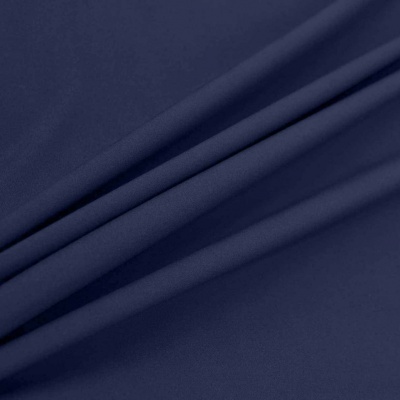 Костюмная ткань с вискозой "Салерно", 210 гр/м2, шир.150см, цвет т.синий/Navy - купить в Новосибирске. Цена 446.37 руб.