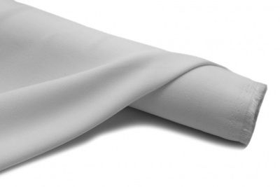 Костюмная ткань с вискозой "Бриджит", 210 гр/м2, шир.150см, цвет белый - купить в Новосибирске. Цена 570.73 руб.