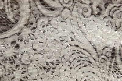 Ткань костюмная жаккард №10, 140 гр/м2, шир.150см, цвет св.серебро - купить в Новосибирске. Цена 383.29 руб.