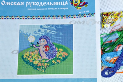 ОМБН-2 Набор для вышивания (бисер+мулине) - купить в Новосибирске. Цена: 197.50 руб.