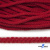 Шнур плетеный d-6 мм, круглый 70% хлопок 30% полиэстер, уп.90+/-1 м, цв.1064-красный - купить в Новосибирске. Цена: 594 руб.