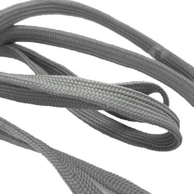 Шнурки т.5 80 см серый - купить в Новосибирске. Цена: 16.76 руб.