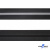 Рулонная молния с покрытием PVC спираль тип 3 (упак.270м) -черная с полосой СВО - купить в Новосибирске. Цена: 12.74 руб.