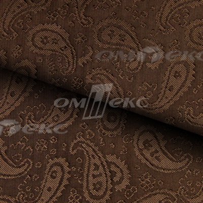 Ткань подкладочная жаккард Р14098, 19-1217/коричневый, 85 г/м2, шир. 150 см, 230T - купить в Новосибирске. Цена 166.45 руб.