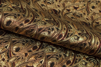 Ткань костюмная жаккард, 135 гр/м2, шир.150см, цвет бордо№17 - купить в Новосибирске. Цена 441.94 руб.