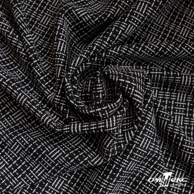 Ткань костюмная "Гарсия" 80% P, 18% R, 2% S, 335 г/м2, шир.150 см, Цвет черный - купить в Новосибирске. Цена 669.66 руб.