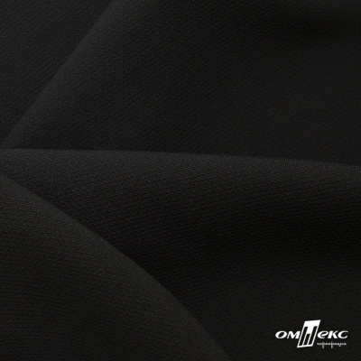 Ткань костюмная "Микела", 96%P 4%S, 255 г/м2 ш.150 см, цв-черный #1 - купить в Новосибирске. Цена 345.40 руб.