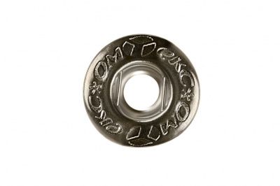 Кнопка металлическая "Альфа" с пружиной, 15 мм (уп. 720+/-20 шт), цвет никель - купить в Новосибирске. Цена: 1 466.73 руб.