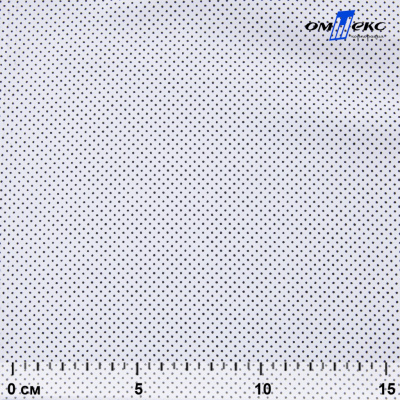 Ткань сорочечная Этна, 120 г/м2, 58% пэ,42% хл, (арт.112) принтованная, шир.150 см, горох - купить в Новосибирске. Цена 359.88 руб.