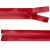 Молния водонепроницаемая PVC Т-7, 60 см, разъемная, цвет (820) красный - купить в Новосибирске. Цена: 49.39 руб.