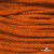 Шнур плетеный d-6 мм, 70% хлопок 30% полиэстер, уп.90+/-1 м, цв.1066-апельсин - купить в Новосибирске. Цена: 588 руб.