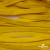 Шнур плетеный (плоский) d-12 мм, (уп.90+/-1м), 100% полиэстер, цв.269 - жёлтый - купить в Новосибирске. Цена: 8.62 руб.