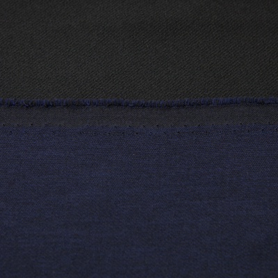 Ткань костюмная 26150 2009, 214 гр/м2, шир.150см, цвет т.синий - купить в Новосибирске. Цена 362.24 руб.