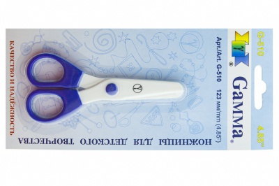 Ножницы G-510 детские 123 мм - купить в Новосибирске. Цена: 137.45 руб.