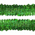Тесьма с пайетками D4, шир. 30 мм/уп. 25+/-1 м, цвет зелёный - купить в Новосибирске. Цена: 1 087.39 руб.