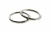 Кольцо металлическое d-38 мм, цв.-никель - купить в Новосибирске. Цена: 4.89 руб.