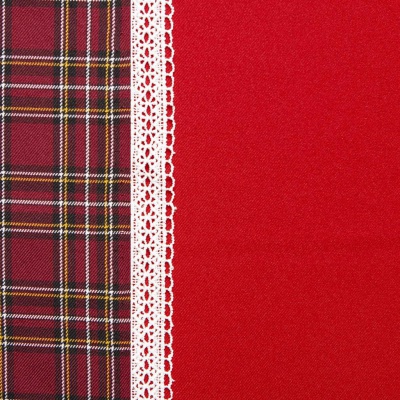 Ткань костюмная 21010 2023, 225 гр/м2, шир.150см, цвет красный - купить в Новосибирске. Цена 394.71 руб.