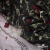 Сетка с вышивкой "Мадрид" 135 г/м2, 100% нейлон, ширина 130 см, Цвет 4/Черный - купить в Новосибирске. Цена 980 руб.