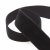 Лента бархатная нейлон, шир.25 мм, (упак. 45,7м), цв.03-черный - купить в Новосибирске. Цена: 800.84 руб.