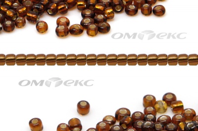 Бисер (SL) 11/0 ( упак.100 гр) цв.53 - коричневый - купить в Новосибирске. Цена: 53.34 руб.