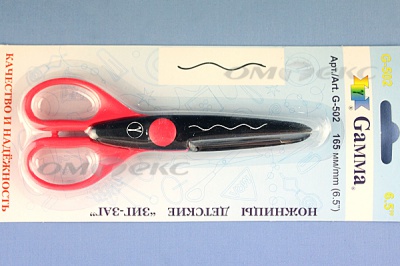 Ножницы G-502 детские 165 мм - купить в Новосибирске. Цена: 292.21 руб.