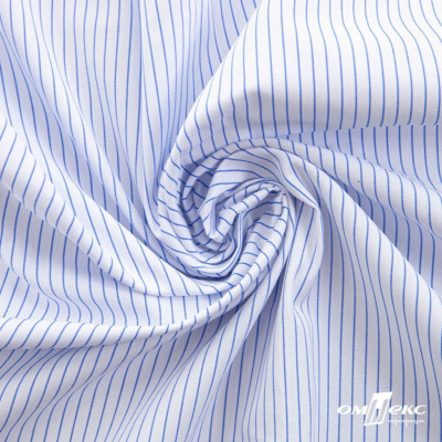 Ткань сорочечная Ронда, 115 г/м2, 58% пэ,42% хл, шир.150 см, цв.3-голубая, (арт.114) - купить в Новосибирске. Цена 306.69 руб.