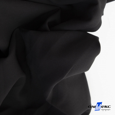 Ткань костюмная "Фабио" 80% P, 16% R, 4% S, 245 г/м2, шир.150 см, цв-черный #1 - купить в Новосибирске. Цена 470.17 руб.