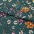 Плательная ткань "Фламенко" 6.1, 80 гр/м2, шир.150 см, принт растительный - купить в Новосибирске. Цена 241.49 руб.