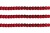Пайетки "ОмТекс" на нитях, SILVER-BASE, 6 мм С / упак.73+/-1м, цв. 3 - красный - купить в Новосибирске. Цена: 468.37 руб.