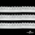 Резинка бельевая ажурная #123-11, шир.11 мм, цв.белый - купить в Новосибирске. Цена: 7.23 руб.