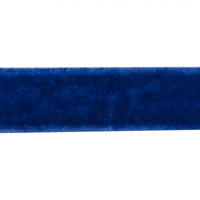 Лента бархатная нейлон, шир.12 мм, (упак. 45,7м), цв.74-василек - купить в Новосибирске. Цена: 392 руб.