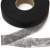 Прокладочная лента (паутинка) DF23, шир. 15 мм (боб. 100 м), цвет чёрный - купить в Новосибирске. Цена: 1.14 руб.