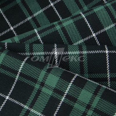 Ткань костюмная Клетка 25577, т.зеленый/зеленый./ч/бел, 230 г/м2, шир.150 см - купить в Новосибирске. Цена 539.74 руб.