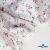 Ткань Муслин принт, 100% хлопок, 125 гр/м2, шир. 140 см, #2308 цв. 6 белый с цветком - купить в Новосибирске. Цена 413.11 руб.