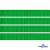 Репсовая лента 019, шир. 6 мм/уп. 50+/-1 м, цвет зелёный - купить в Новосибирске. Цена: 87.54 руб.